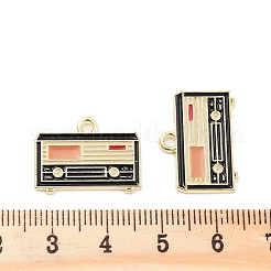 Alloy Enamel Pendants&nbsp;PALLOY-S185-02G