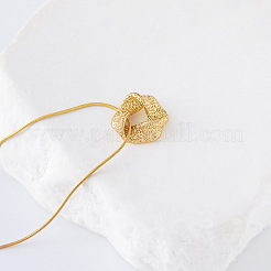 3Pcs Minimalist Stainless Steel Twisted Pendant Necklaces for Women&nbsp;KY1122