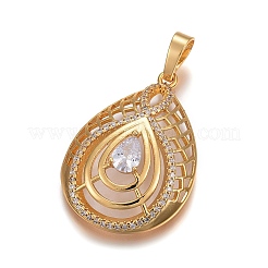 (Jewelry Parties Factory Sale)Brass Micro Pave Cubic Zirconia Jewelry Sets&nbsp;SJEW-F189-16G