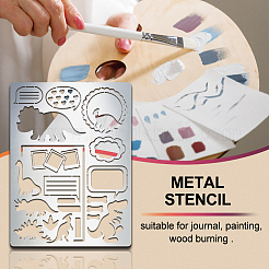 Stainless Steel Metal Cutting Dies Stencils&nbsp;DIY-WH0289-070