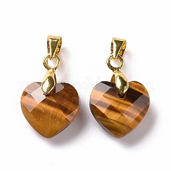 Natural Tiger Eye Pendants&nbsp;G-C023-07A