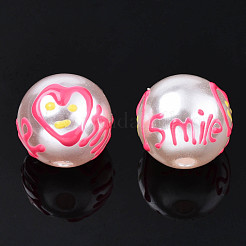 ABS Plastic Imitation Pearl Beads&nbsp;KY-N015-107