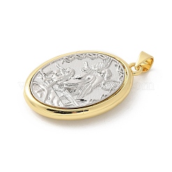 Brass Pendants&nbsp;KK-P294-10G-C
