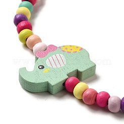 Maple Wood Jewelry Set&nbsp;SJEW-C006-01C