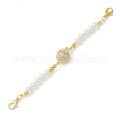 2Pcs 2 Styles Alloy Rhinestone Magnetic Clasps&nbsp;AJEW-JB01294