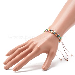 Nylon Thread Braided Bead Bracelets Sets&nbsp;BJEW-JB06448