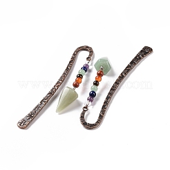 Natural Green Aventurine Bookmark&nbsp;AJEW-C025-01D