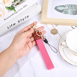 1Pc Nylon Stretch Band Wristlet Keychains&nbsp;KEYC-CL0001-38A