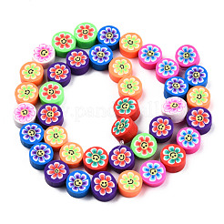 Handmade Polymer Clay Beads Strand&nbsp;CLAY-T020-32