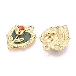 304 Stainless Steel and Enamel Pendants&nbsp;STAS-T068-83A