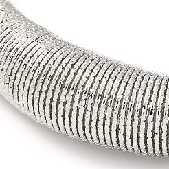 Iron Round Snake Chains Choker Necklaces&nbsp;NJEW-P289-04P