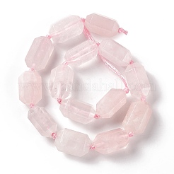 Natural Rose Quartz Beads Strands&nbsp;G-F719-04