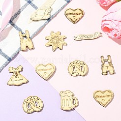 50Pcs Pine DIY Decorative Materials&nbsp;WOOD-CJC0050-01