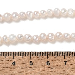 Natural Cultured Freshwater Pearl Beads Strands&nbsp;PA-CBAC463-29