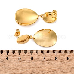 304 Stainless Steel Dangle Earrings for Women&nbsp;EJEW-L296-030G