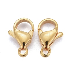 304 Stainless Steel Lobster Claw Clasps&nbsp;STAS-H352-01D-G