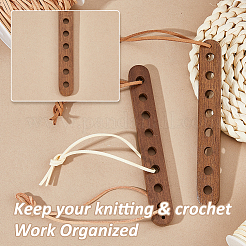 2Pcs 30CM Flat Suede Cord&nbsp;WCOR-FH0001-01