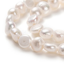 Natural Cultured Freshwater Pearl Beads Strands&nbsp;X1-PEAR-N014-04B
