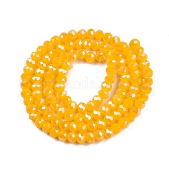 Electroplate Glass Beads Strands&nbsp;LS-EGLA-A044-P4mm-A29