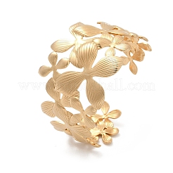 304 Stainless Steel Cuff Bangles for Women&nbsp;BJEW-U045-01G