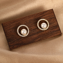 Cubic Zirconia Ring Stud Earrings&nbsp;BR6560