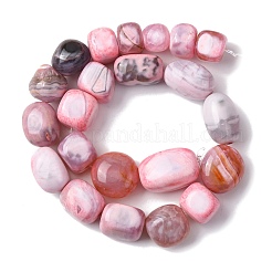Natural Dragon Veins Agate Beads Strands&nbsp;G-C258-04A