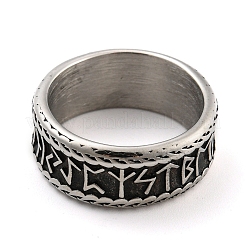 304 Stainless Steel Ring&nbsp;RJEW-B055-03AS-05