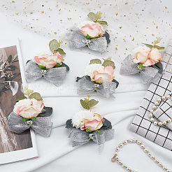 Silk Cloth Silk Ribbon Wrist Corsage&nbsp;AJEW-WH0277-62A