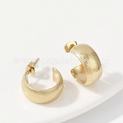 304 Stainless Steel Stud Earrings&nbsp;EJEW-Z089-34G