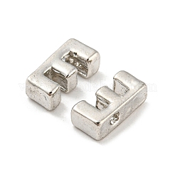 Platinum Plated Alloy Beads&nbsp;PALLOY-CJC0001-64P-E