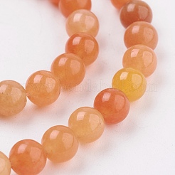Natural Red Aventurine Beads Strands&nbsp;GSR6mmC023