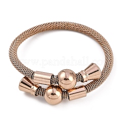 Ion Plating(IP) 304 Stainless Steel Bangles for Women&nbsp;STAS-M023-14B