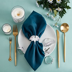 10 Pcs 5 Styles Alloy Napkin Rings&nbsp;AJEW-GF0002-72P
