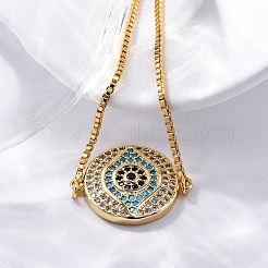 Adjustable Brass Box Chain Bolo Bracelets&nbsp;BJEW-P196-05G