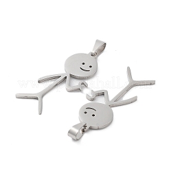Non-Tarnish 201 Stainless Steel Pendants&nbsp;STAS-A090-01A-P