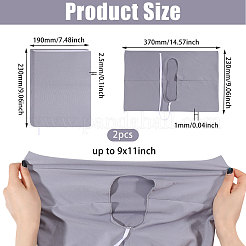 Polyester Book Cover&nbsp;OFST-WH0004-144J
