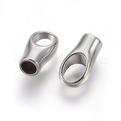 Tarnish Resistant 304 Stainless Steel Cord Ends&nbsp;LS-STAS-L219-04P