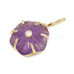 Natural Mixed Stone Carved Pendants&nbsp;G-G330-01G