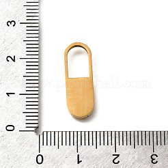 304 Stainless Steel Pendants&nbsp;STAS-Q348-03A-G