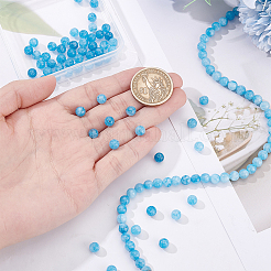 Natural Blue Quartz Beads Strands&nbsp;G-NB0003-69