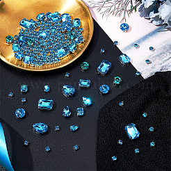 198Pcs 9 Style Sew on Rhinestone&nbsp;DIY-PH0008-64
