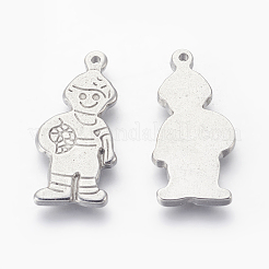 Tarnish Resistant 304 Stainless Steel Pendants&nbsp;X-STAS-E445-05