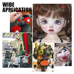 Plastic Doll Eyes&nbsp;DIY-PH0009-45