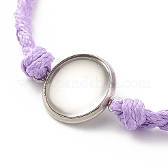 Adjustable Koran Waxed Polyester Cord Bracelets&nbsp;AJEW-JB01131-02