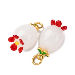 Handmade Lampwork Pendants&nbsp;LAMP-Z012-01G-06