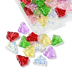 60Pcs 6 Colors Transparent Glass Bead Strands&nbsp;EGLA-FS0001-44