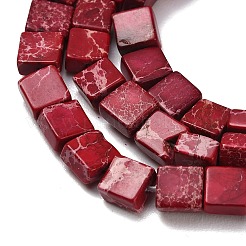 Dyed Natural Imperial Jasper Beads Strands&nbsp;G-F833-A01-01B