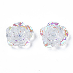 Transparent Resin Cabochons&nbsp;CRES-N030-001B-06