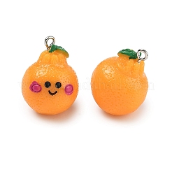 Opaque Resin Pendants&nbsp;RESI-A051-02A-P