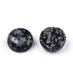 Natural Snowflake Obsidian Cabochons&nbsp;G-N326-59B